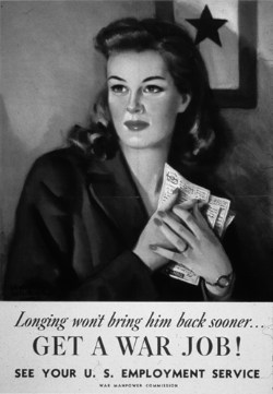 Poster, Get a War Job